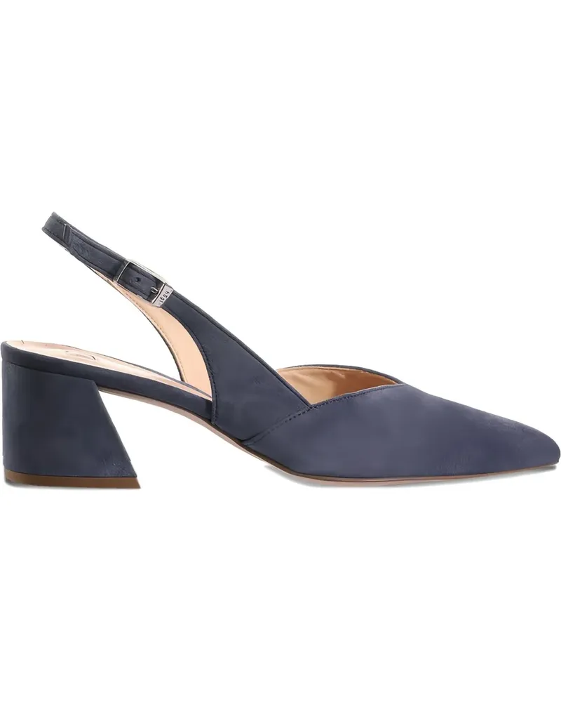 Högl Laura Slingback-Pumps mit spitzer Kappe - Blau Blau