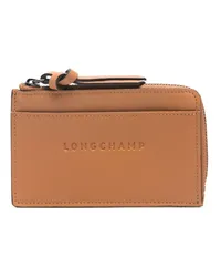 Longchamp 3D Kartenetui aus Leder Braun