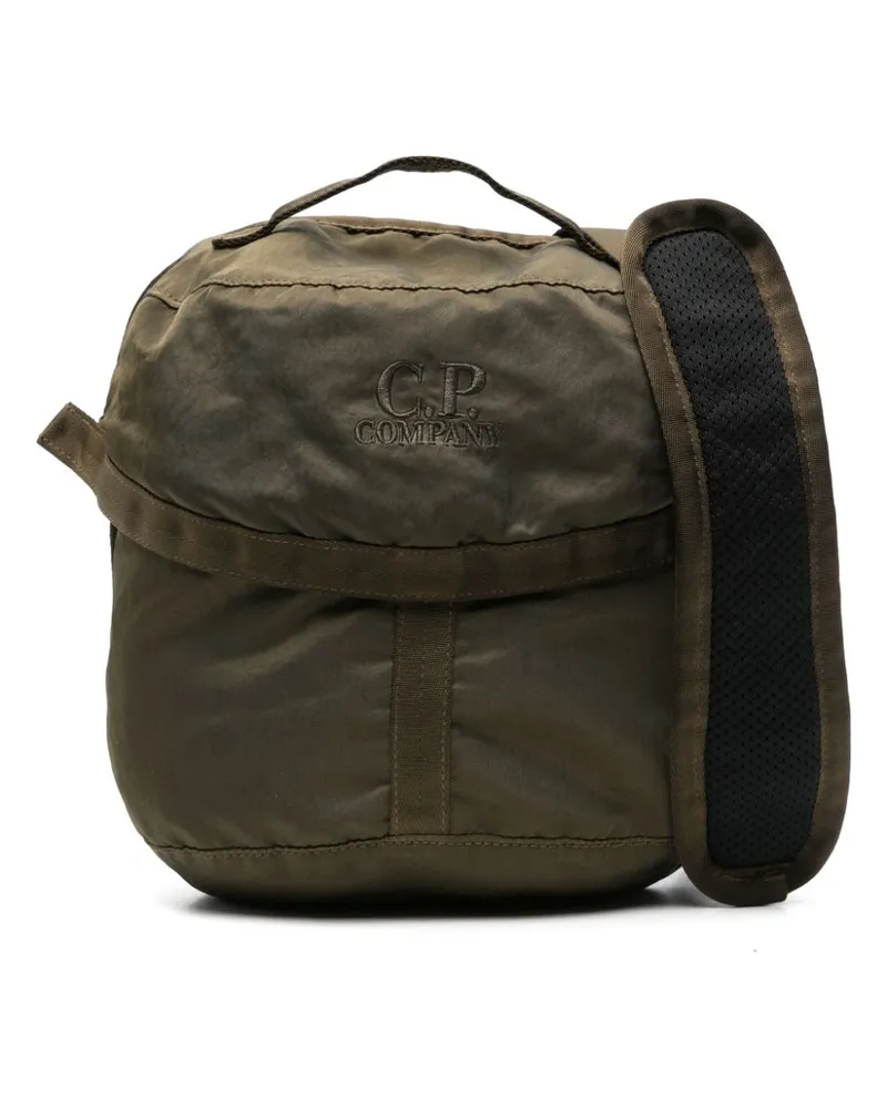 C.P. Company Nylon B Schultertasche Grün