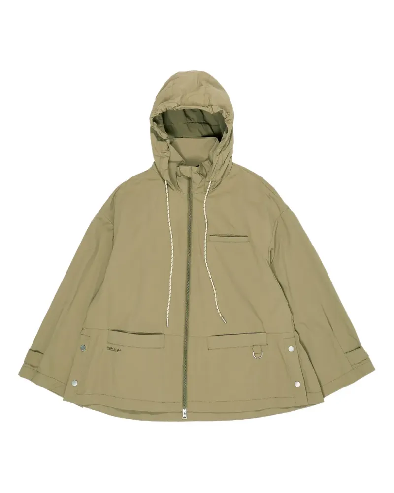 BIMBA Y LOLA Kapuzenjacke mit Reißverschluss - Grün Grün