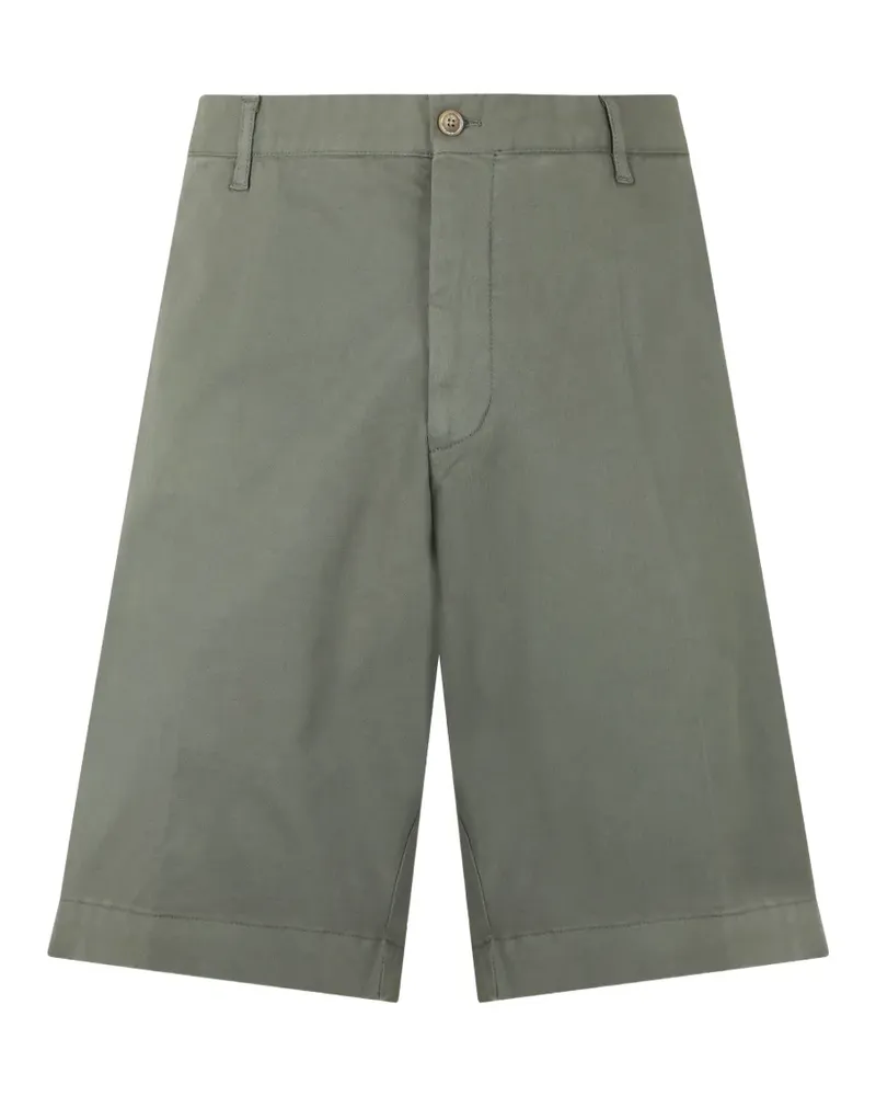 Fedeli button-fastening shorts - Grün Grün
