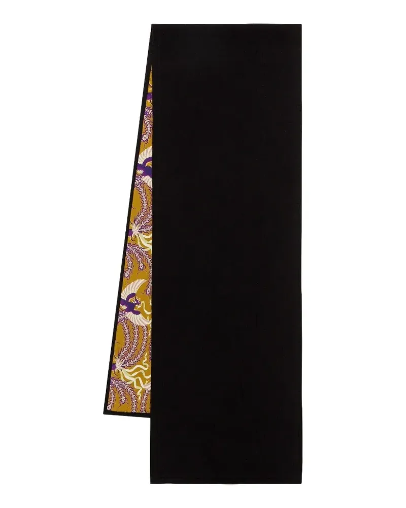Shanghai Tang double-sided scarf - Schwarz Schwarz
