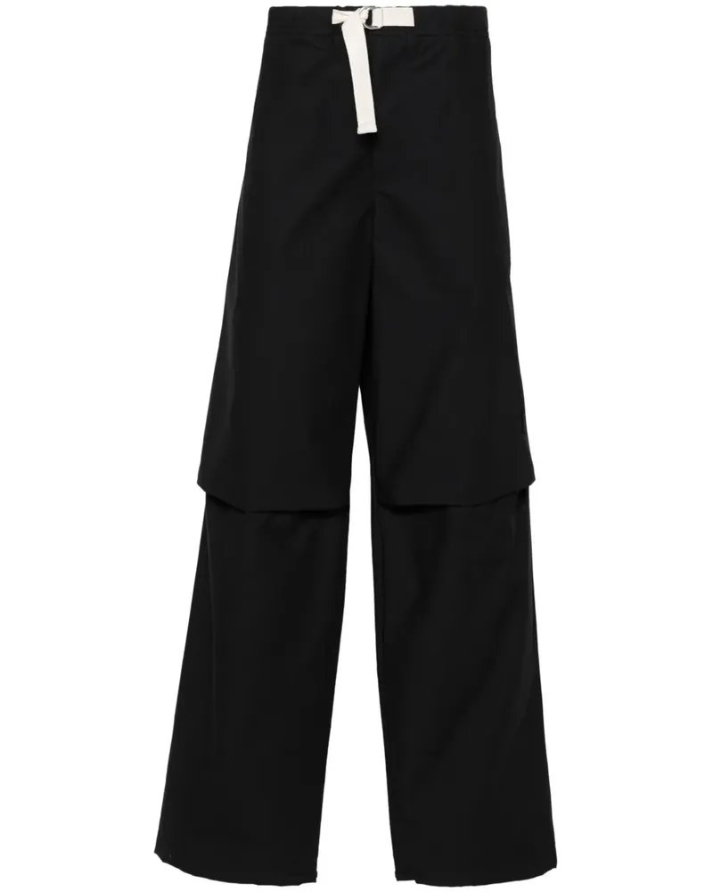 Jil Sander Hose mit lockerem Schnitt - Blau Blau