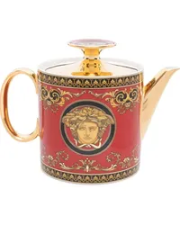 Versace Teekanne mit Medusa-Motiv Rot