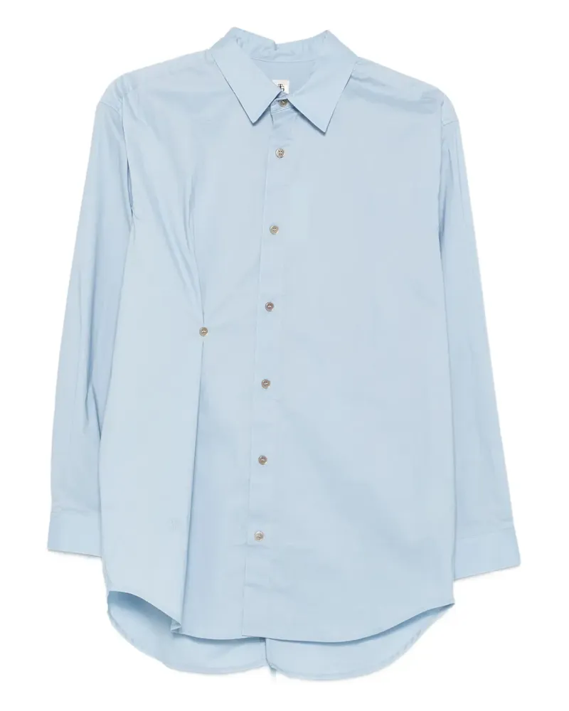The Garment Hemd mit Schleifenverschluss - Blau Blau