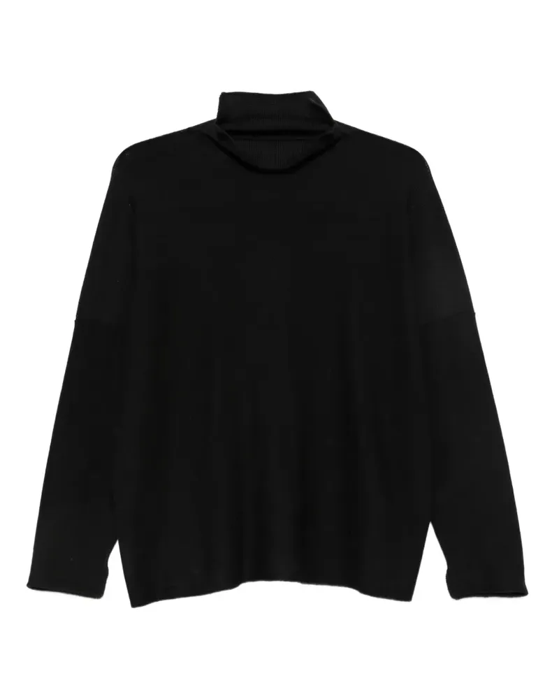 Daniela Gregis Pullover mit tiefen Schultern - Schwarz Schwarz