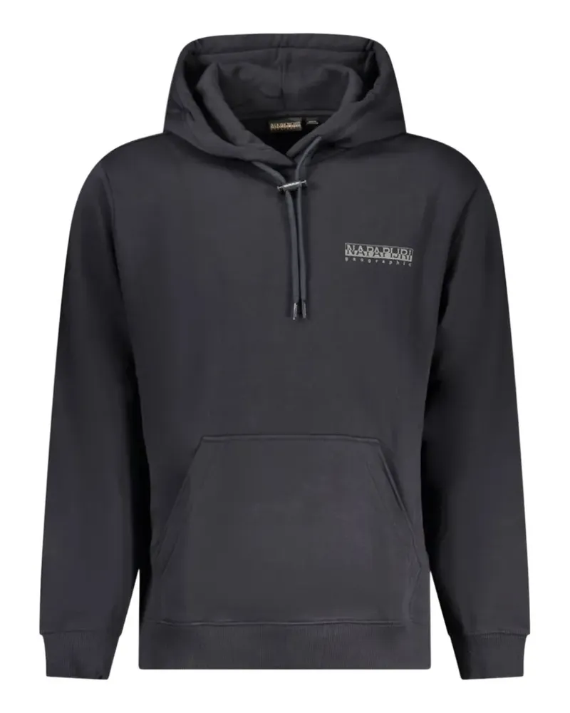 Napapijri Albula logo-print hoodie - Schwarz Schwarz