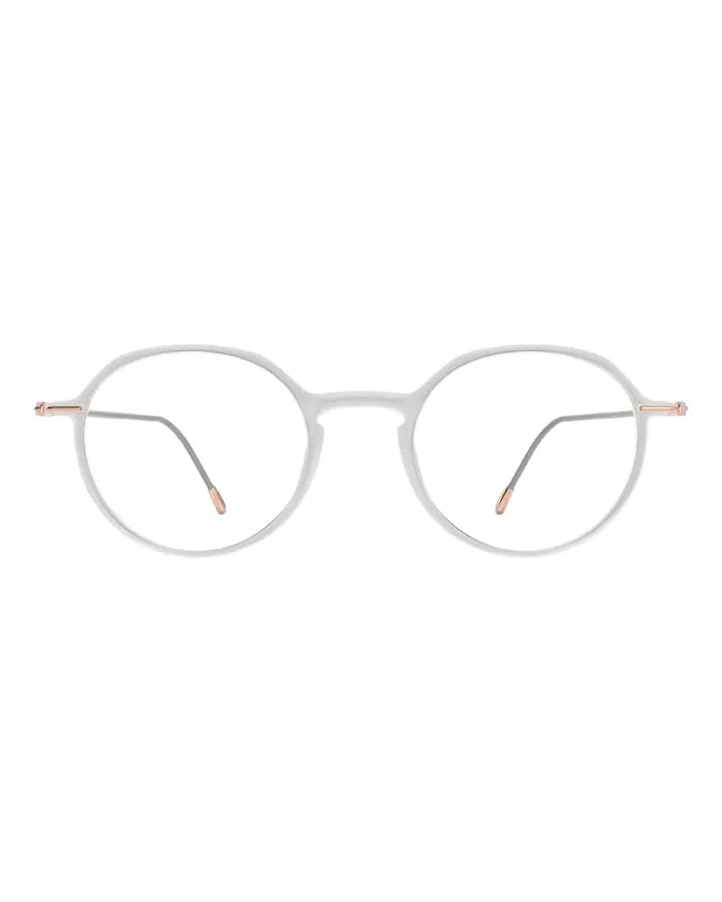 Silhouette Lite Spirit round-frame glasses - Grau Grau