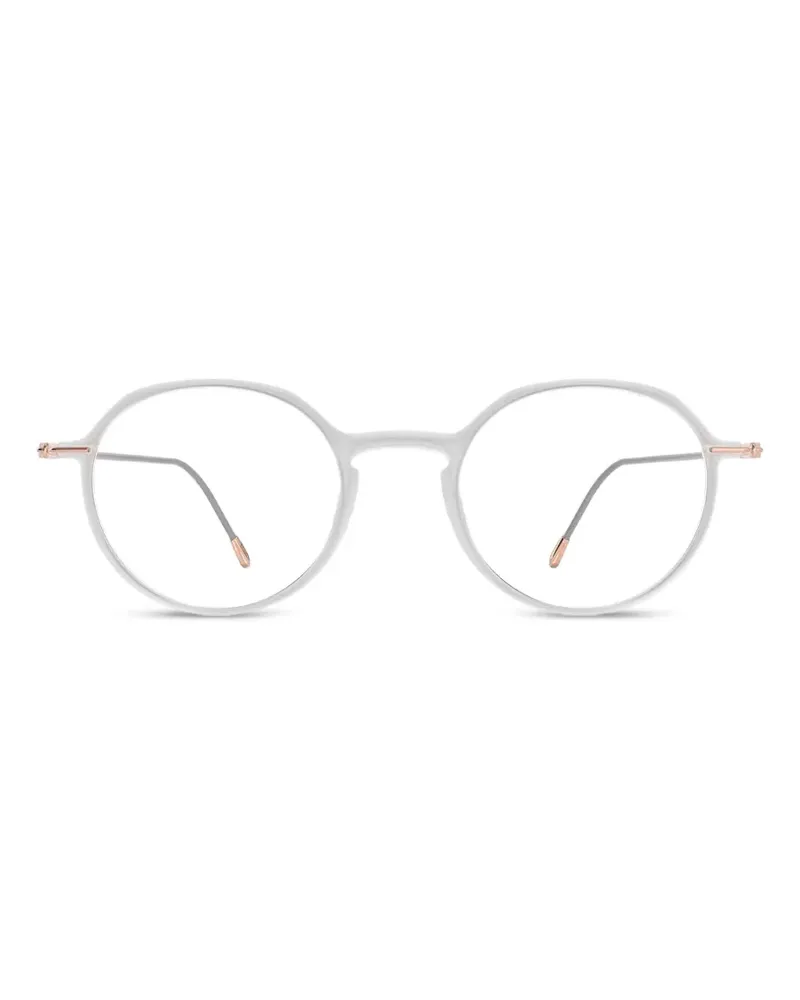 Silhouette Lite Spirit round-frame glasses - Grau Grau