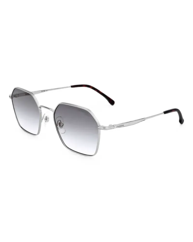 Carrera Sonnenbrille mit geometrischem Gestell - Silber Silber