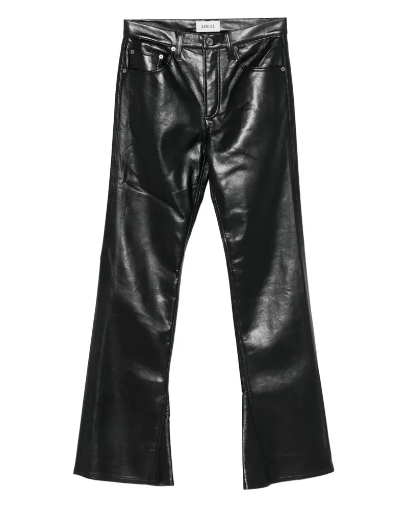 AGOLDE Five-Pocket-Hose - Schwarz Schwarz