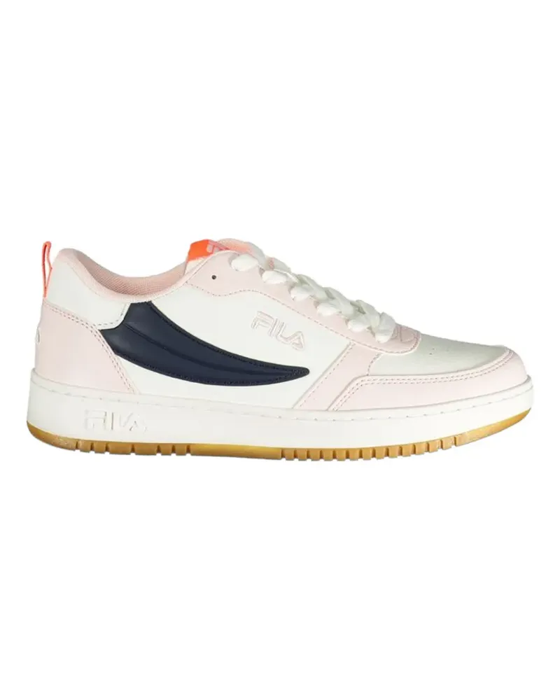 Fila panelled logo-embroidered sneakers - Weiß Weiß