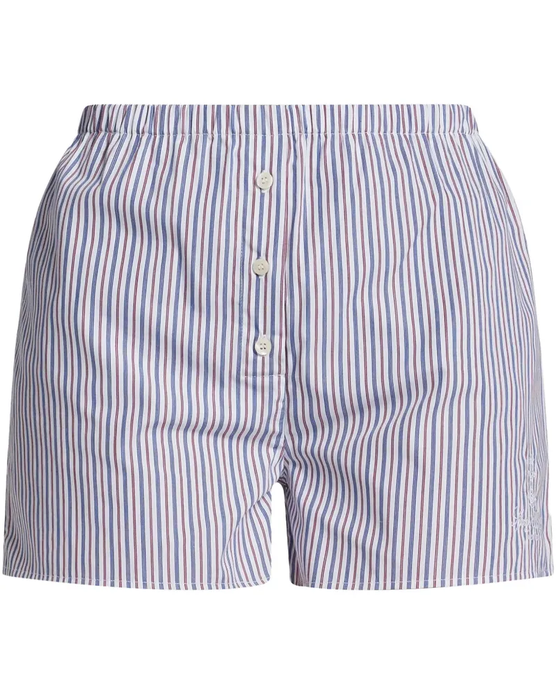SPORTY & RICH Klassische Shorts - Blau Blau