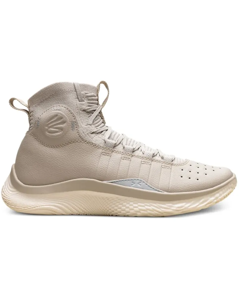 Under Armour Curry 4 FloTro "Sandstorm/Halo Grey" Sneakers - 280 Sandstorm / Halo Gray 280
