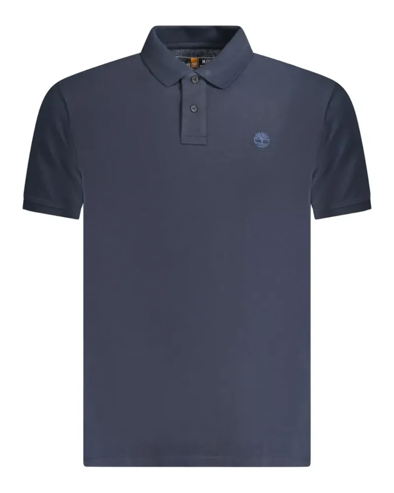 Timberland embroidered-logo polo shirt - Blau Blau