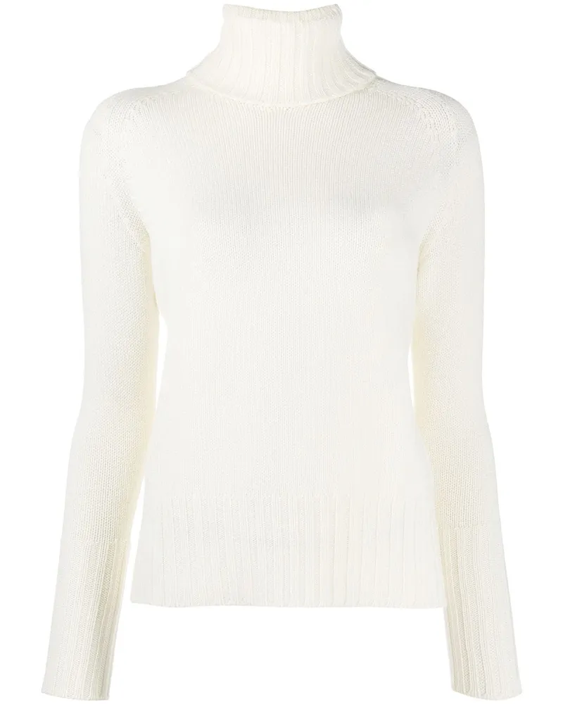 Drumohr  Pullover mit Rollkragen - Weiß Weiß