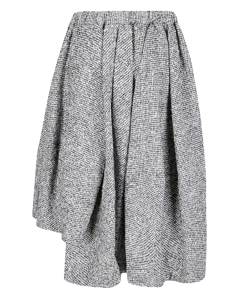 Comme des Garçons draped skirt - Grau Grau