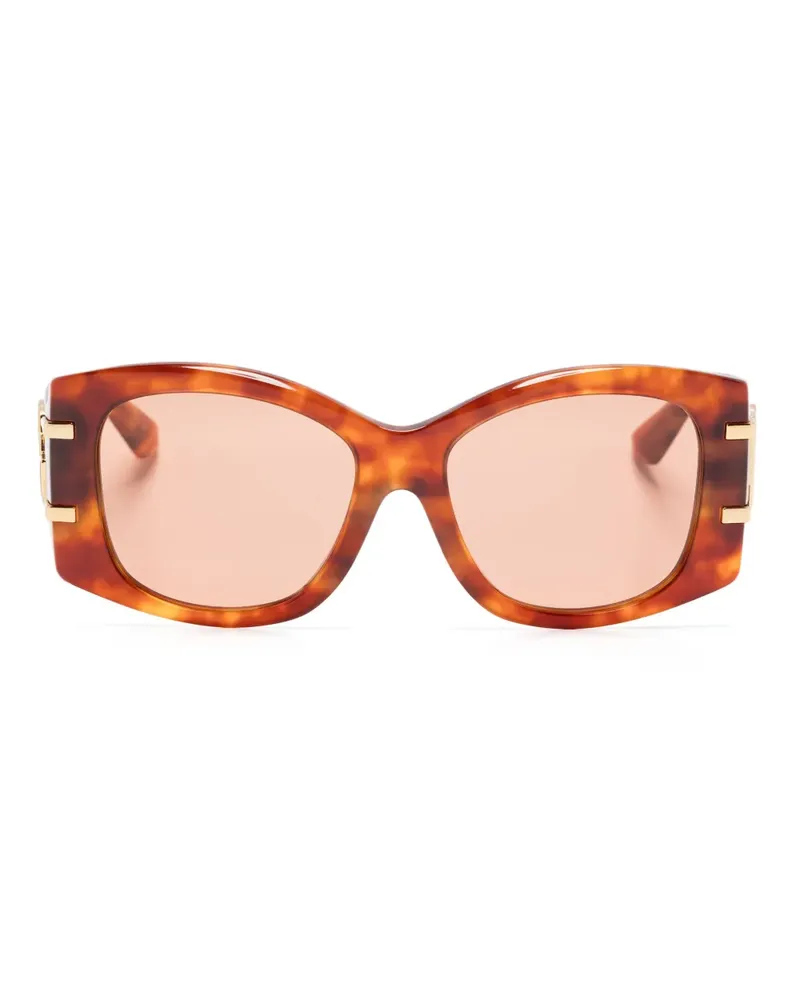 Dolce & Gabbana Sonnenbrille mit eckigem Gestell - Braun Braun