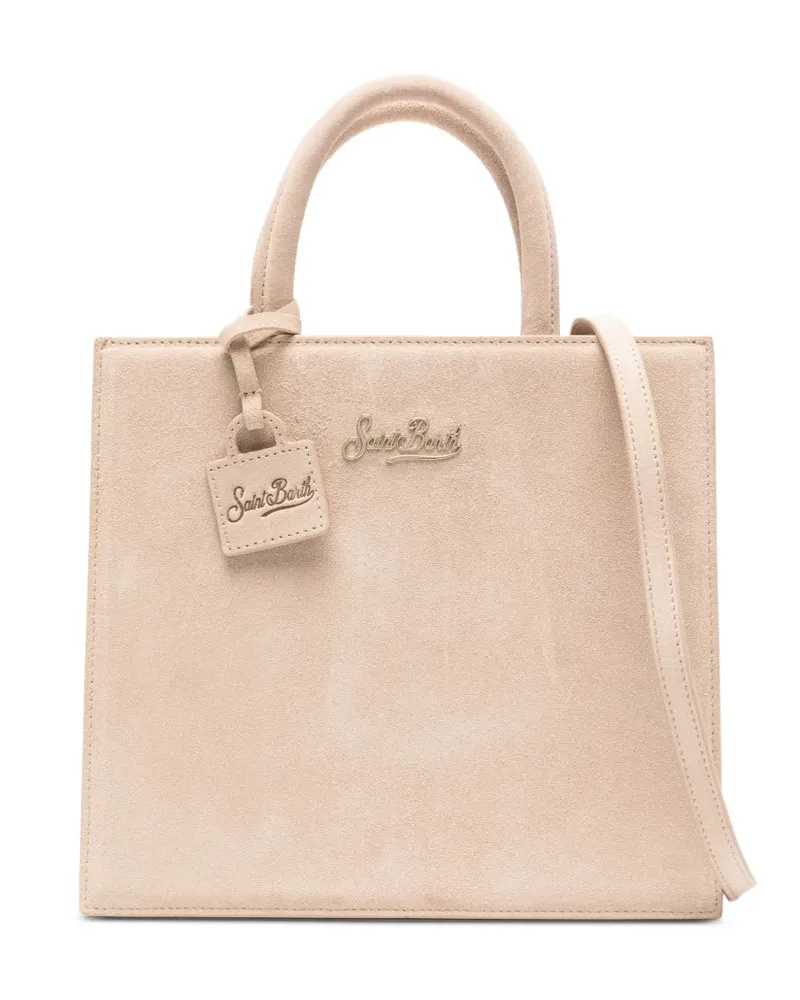 MC2 Saint Barth medium logo tote bag - Nude Nude