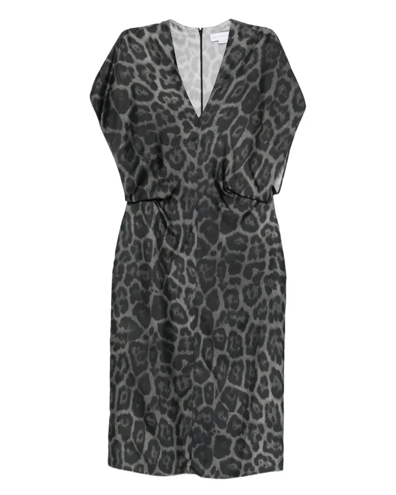 Stella McCartney Kleid mit Print - Grau Grau