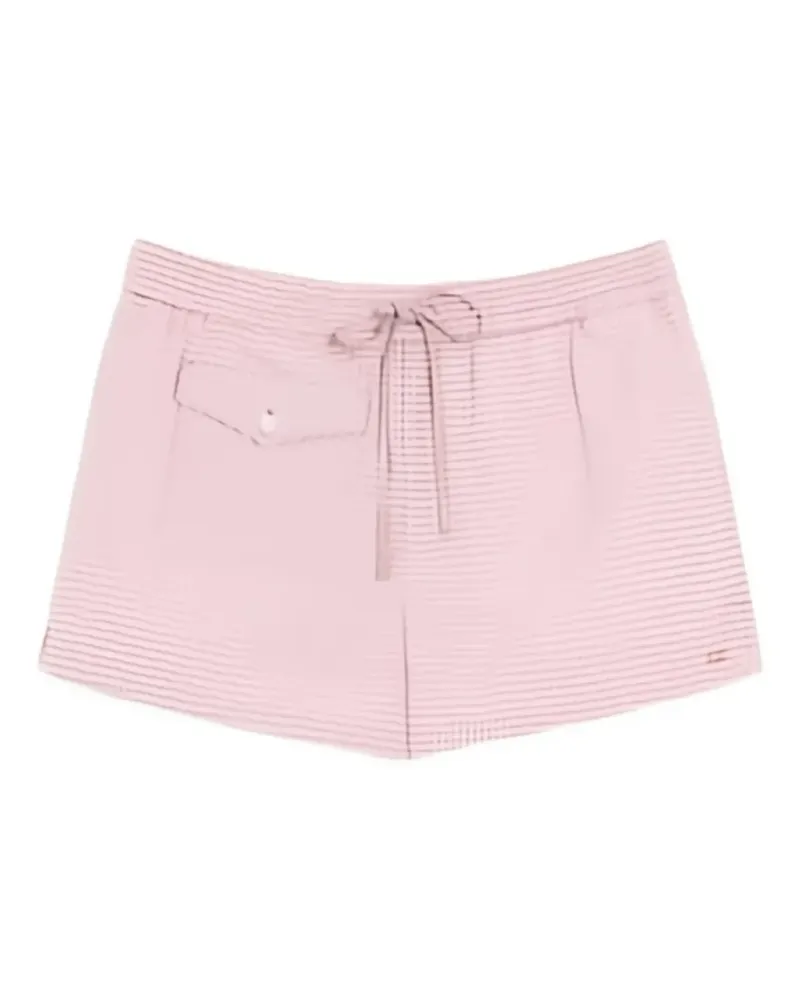 Valentino Garavani Shorts mit Karomuster - Rosa Rosa