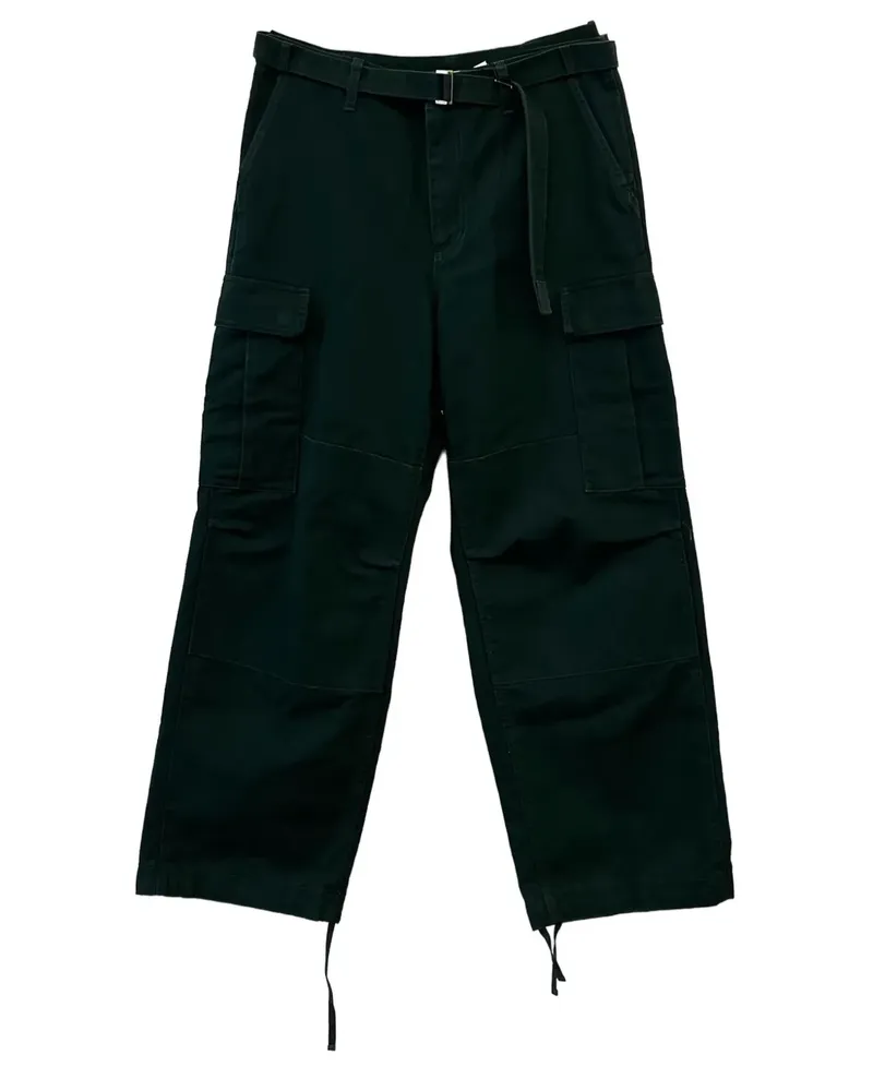 Sacai x Carhartt WIP Cargohose mit Gürtel - Grün Grün