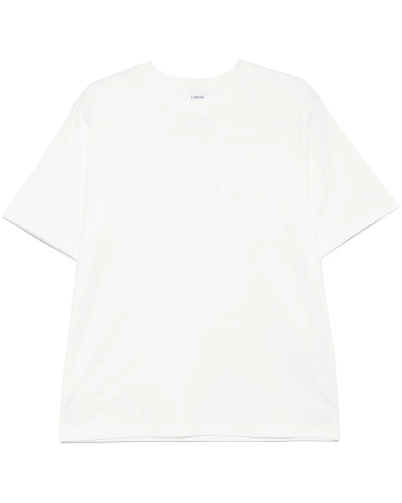 LARDINI Klassisches T-Shirt - Weiß Weiß