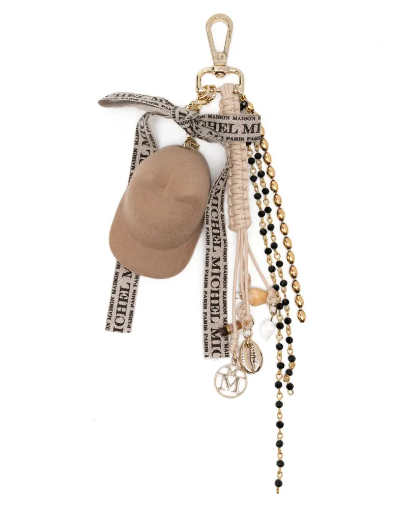 Maison Michel Martina Schlüsselanhänger - Nude Nude