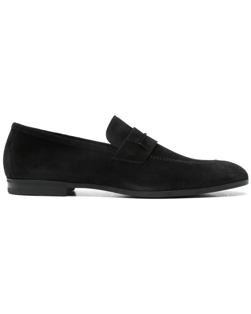 Tom Ford Penny-Loafer aus Wildleder - Schwarz Schwarz