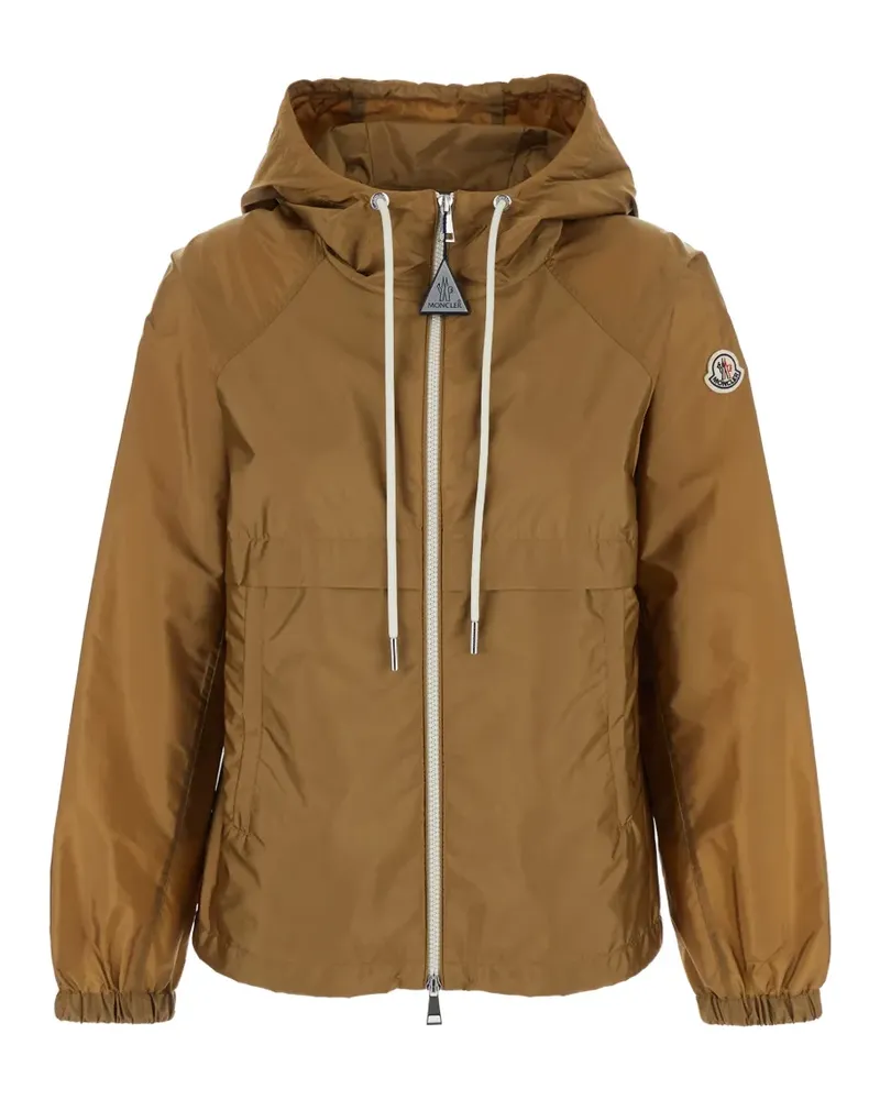Moncler Coquelicot hooded jacket - Nude Nude
