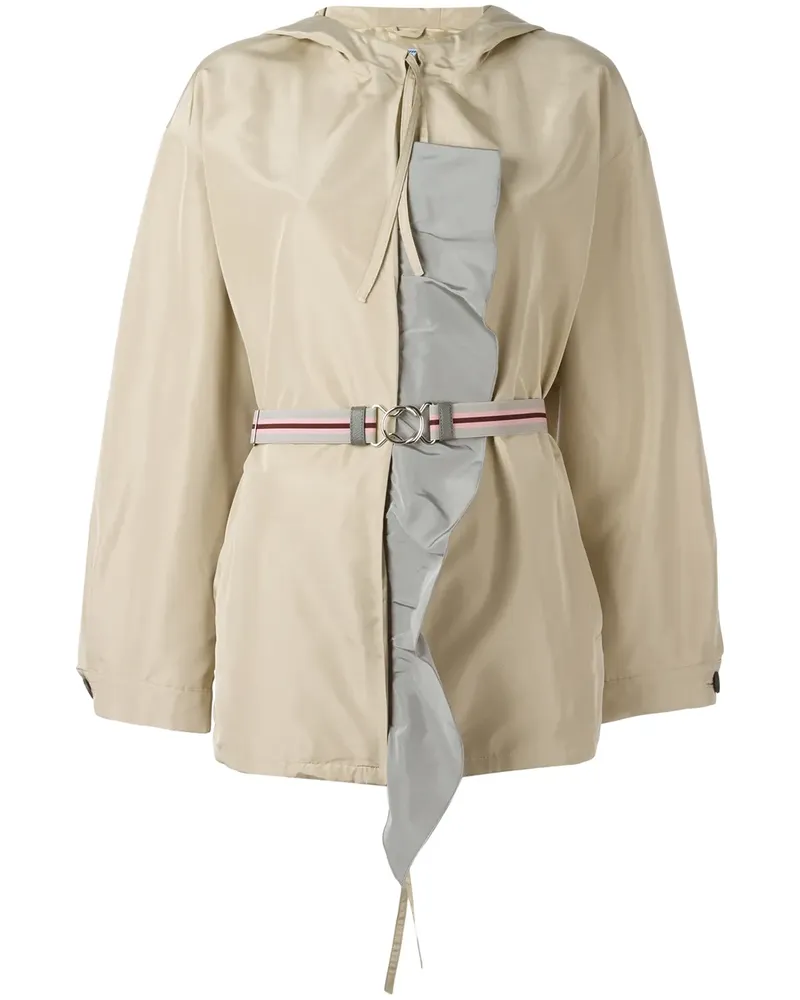 Prada Jacke mit Kapuze - Nude Nude
