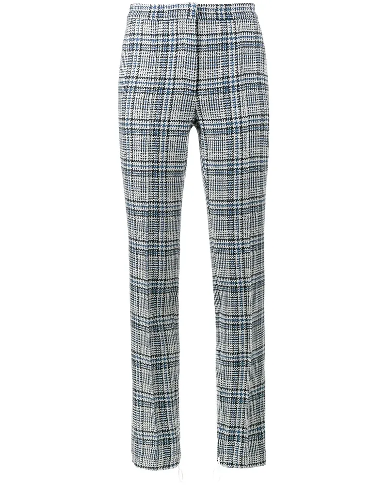 OFF-WHITE Hose mit Karomuster - Blau Blau