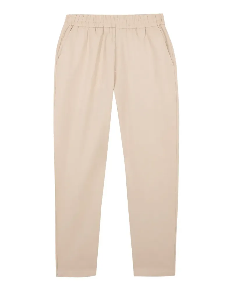 Nowadays elasticated-waistband trousers - Nude Nude