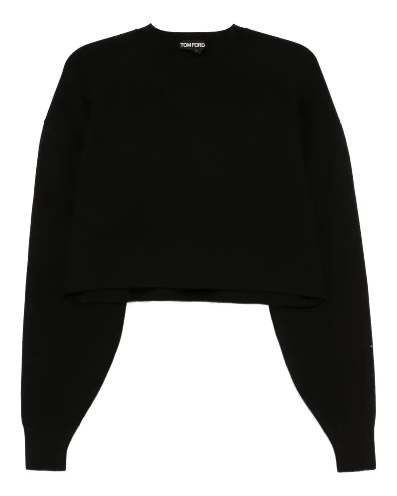 Tom Ford Sculptural Sweatshirt - Schwarz Schwarz