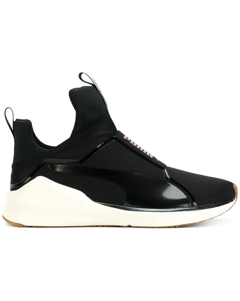 Puma 190347BLACK/WHISPER WHITE - Schwarz Schwarz