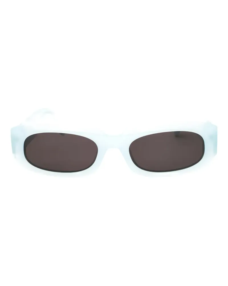 Palm Angels Noah oval-frame sunglasses - Blau Blau