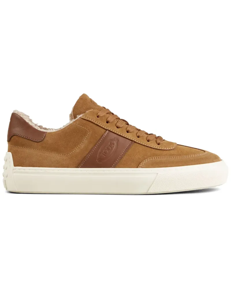 TOD'S Sneakers mit Shearling-Futter - Braun Braun