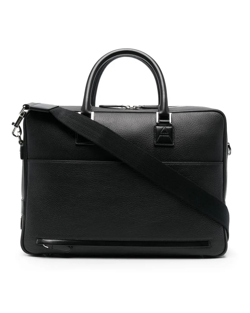Aspinal of London Mount Street Laptoptasche - Schwarz Schwarz