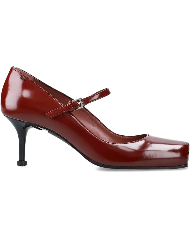 Premiata Pumps mit eckiger Kappe 65mm - Rot Rot