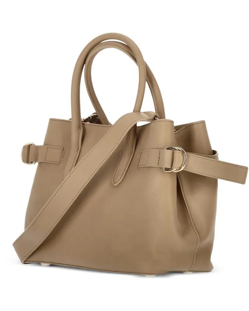 Patrizia Pepe Shopper mit Logo - Nude Nude