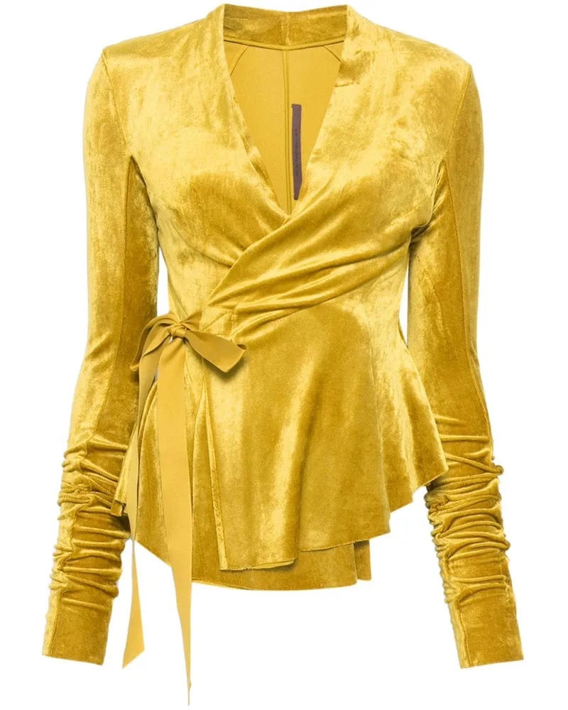 Rick Owens Lilies Hollywood Jacke - Gelb Gelb