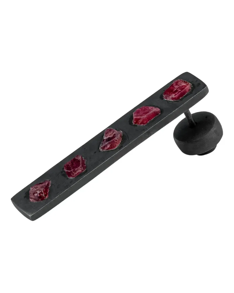 Parts Of Four Plate Earring - Silber Silber