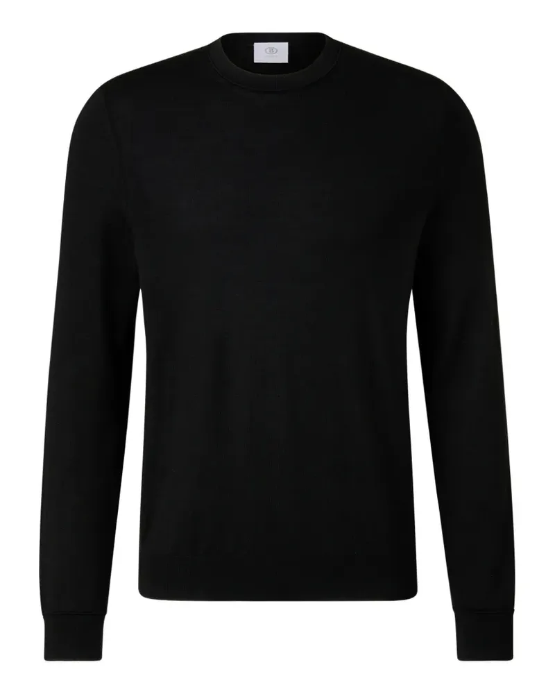 Bogner Ole Pullover mit rundem Ausschnitt - Schwarz Schwarz