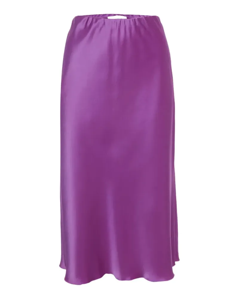 Nanushka Midirock aus Satin - Violett Violett