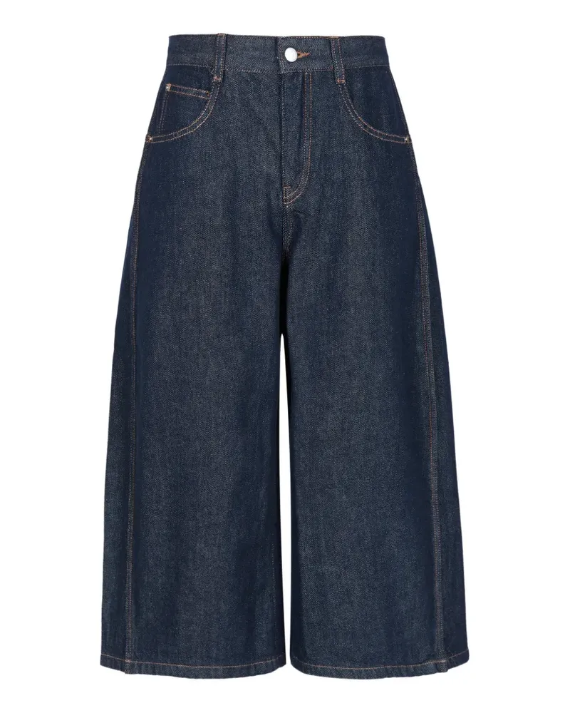 JNBY Weite Cropped-Jeans - Blau Blau