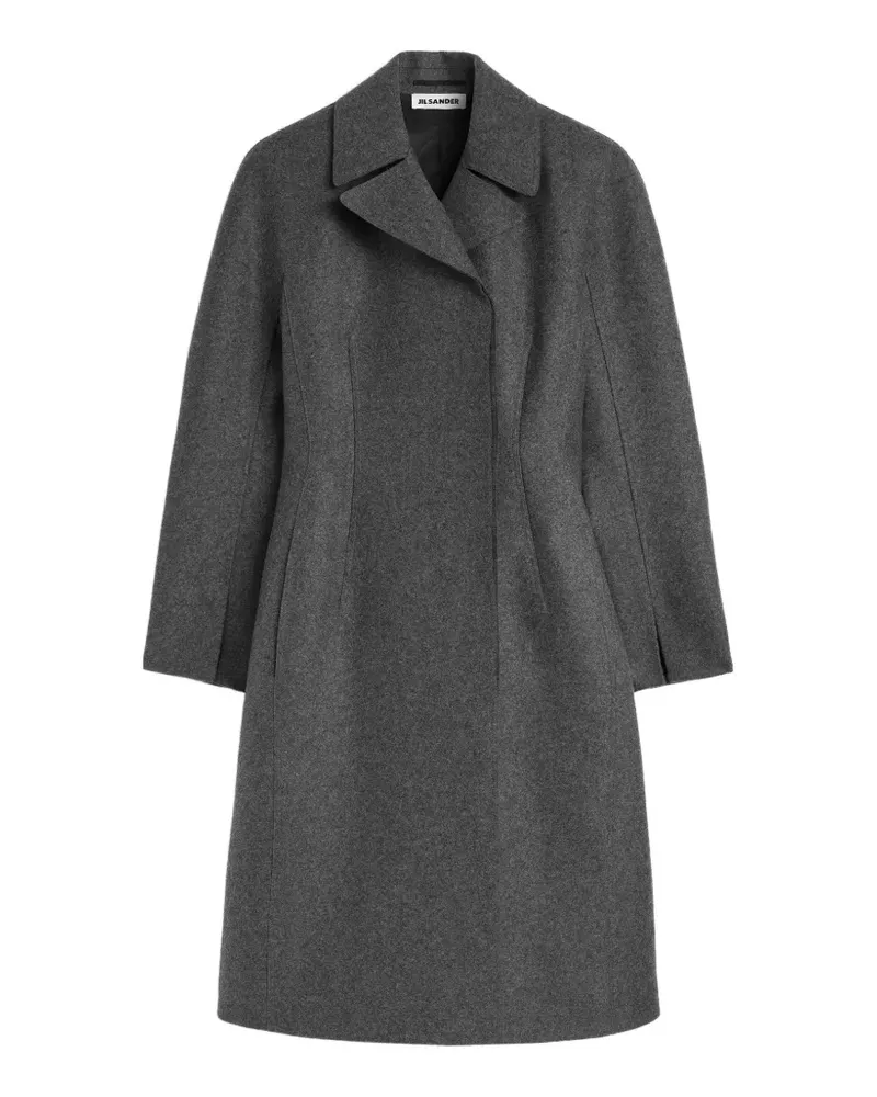 Jil Sander Klassischer Mantel - Grau Grau