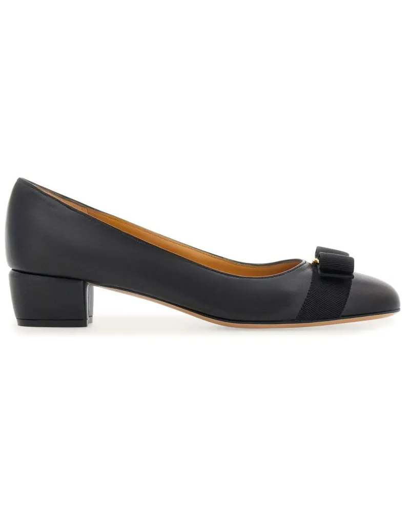 Ferragamo Vara Pumps 30mm - Schwarz Schwarz