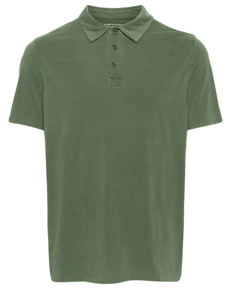 Majestic Poloshirt aus Bio-Baumwollgemisch - Grün Grün