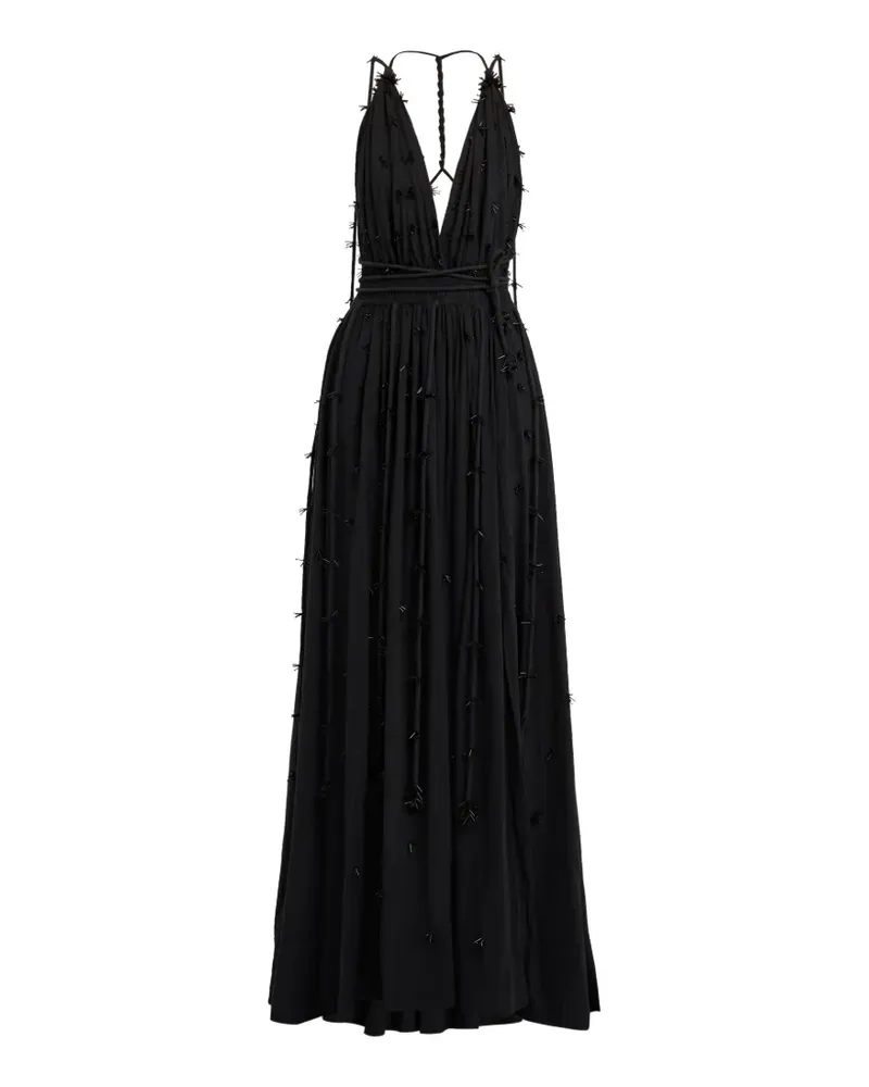 Caravana Jakan maxi dress - Schwarz Schwarz