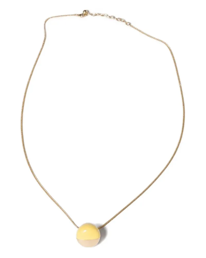 Miu Miu Halskette mit Statement-Anhänger - Gold Gold